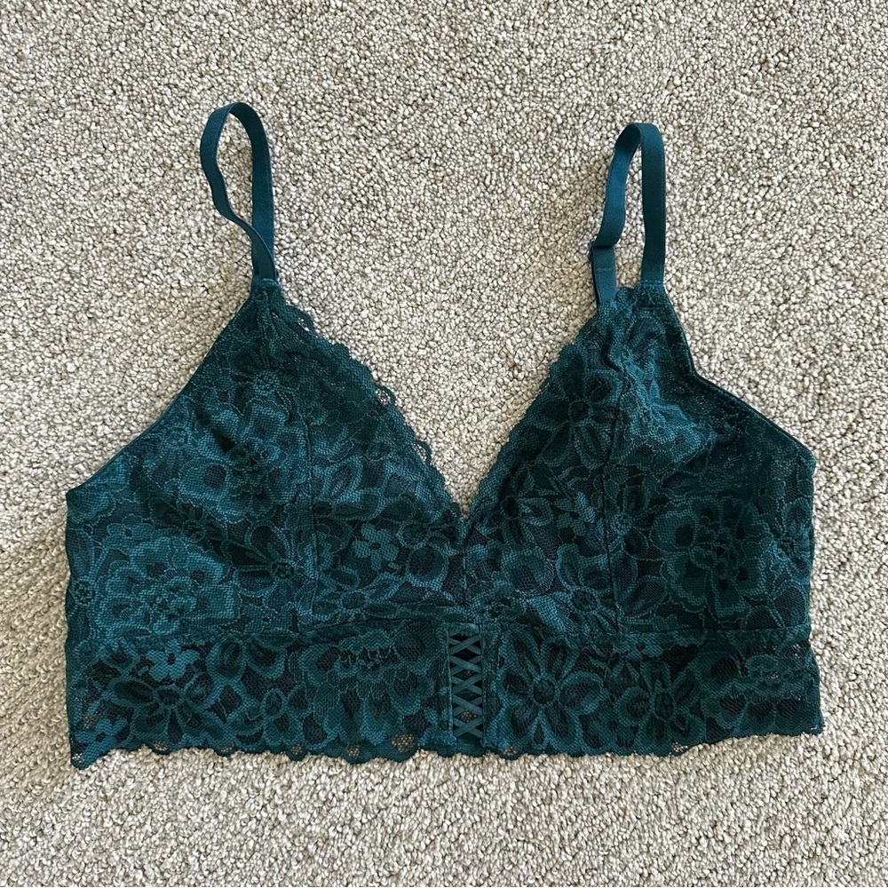 Victoria's‎ Secret Lace Bralette - Teal